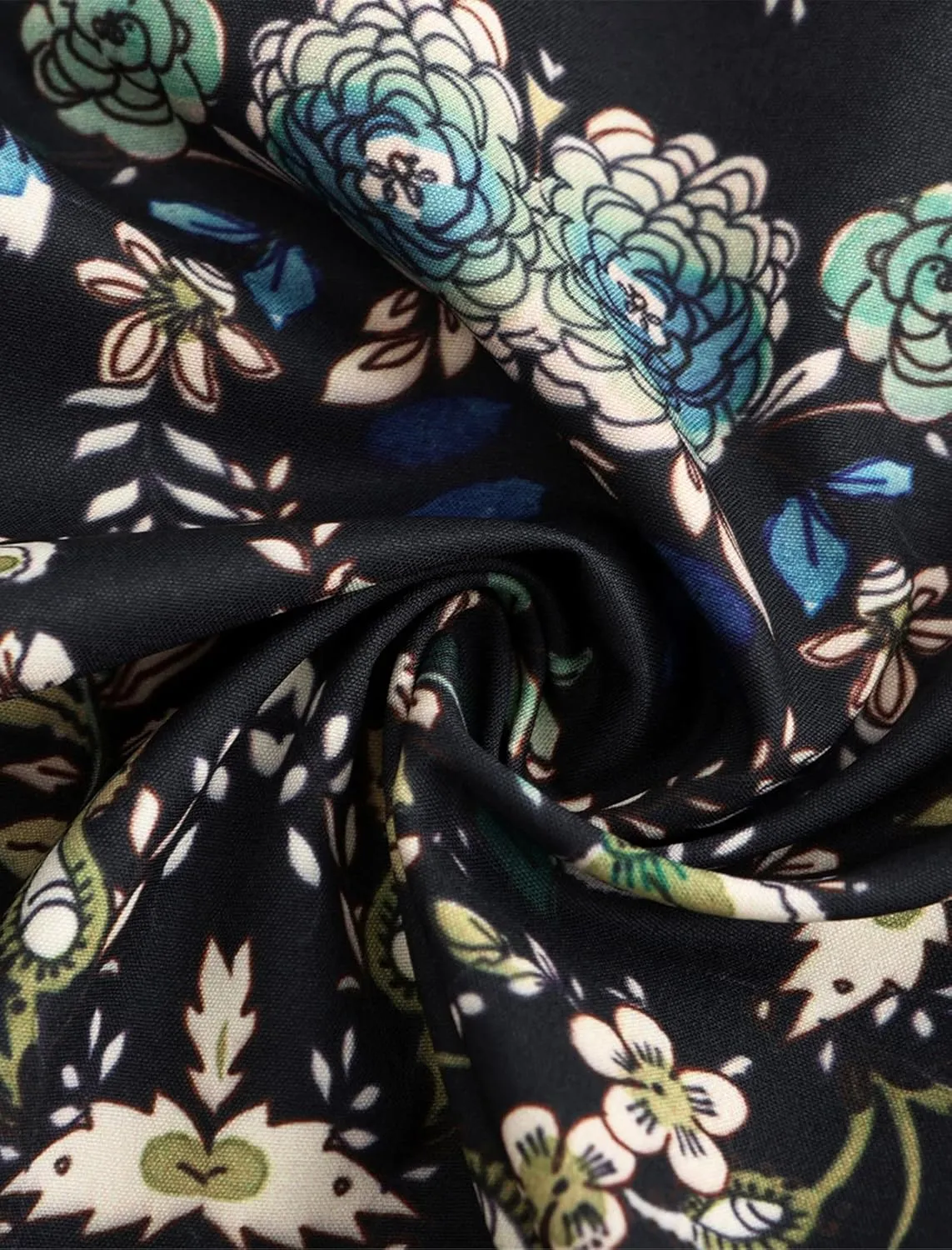 KYKU Summer Kimonos for Women Casual Hawaiian Tropical Floral Tops