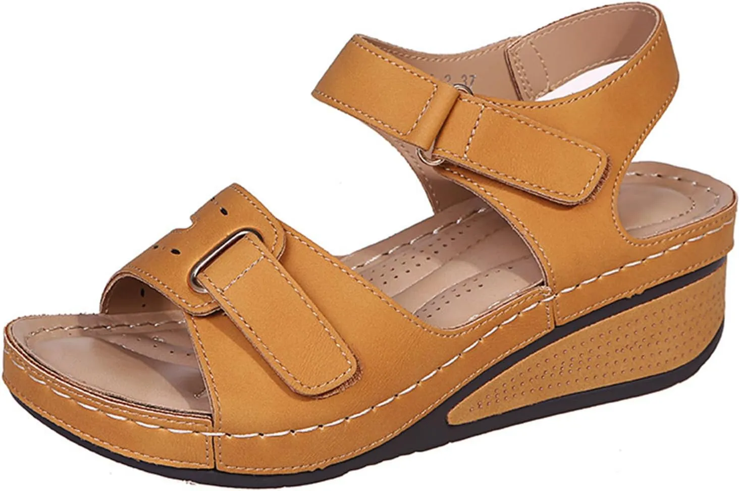 Ladmiple Orthopedic Sandals For Women Plantar Fasciitis Arch Heel Support Dressy Casual Summer Slip On Orthotic Flip Flops