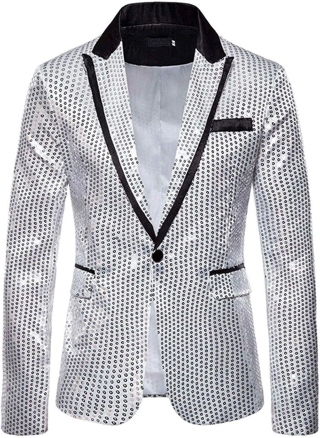 LCMTWX Blazers for Men Men's Fashion Coats Casual Pocket Button Suit Jacket Buckle Loved Printed Track Suit Set for Men