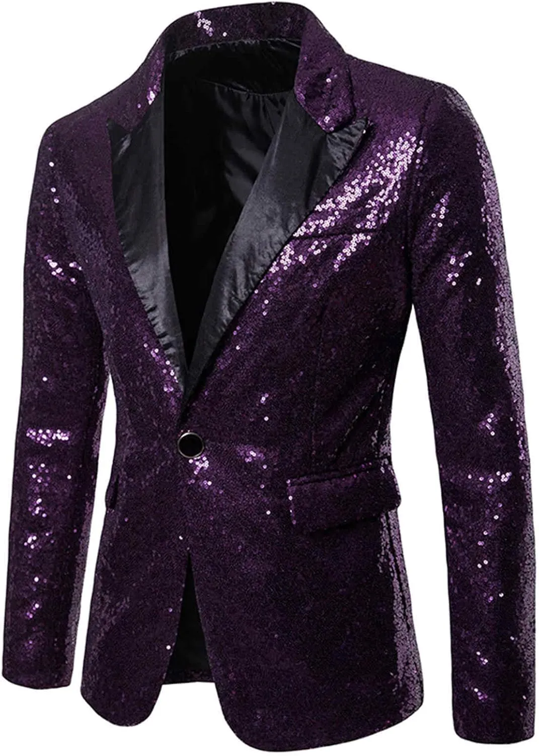 LCMTWX Blazers for Men Mens Open Slim Fit One Button Contrast Color Suit Jacket Mens Pants and Jacket Camouflage Suit