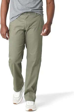 Lee Men's Extreme Motion Flat Front Regular Straight Pant
