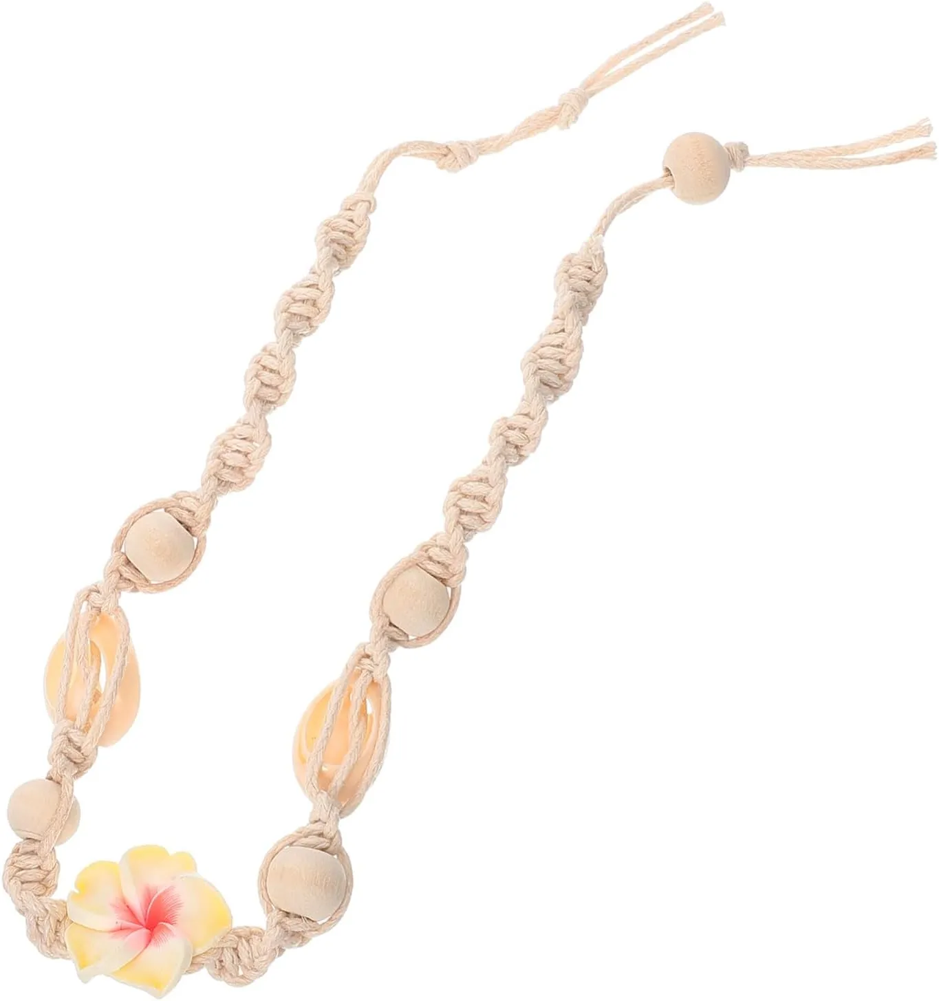 LIFKOME Bohemia Style Shell Bracelet Women's Braided Woven Anklet Handmade Adjustable for Mom Friend Wife