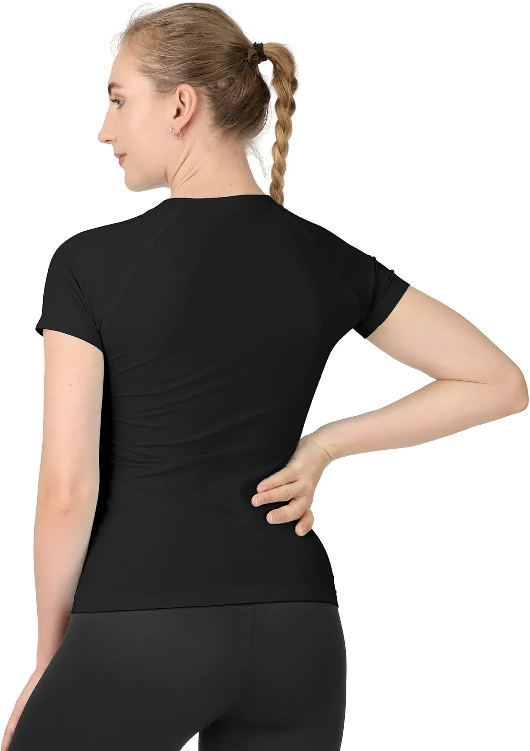 MathCat Workout Shirts for Women,Workout Tops for Women Short Sleeve,Yoga T Shirts for Women,Breathable Athletic Gym Shirts
