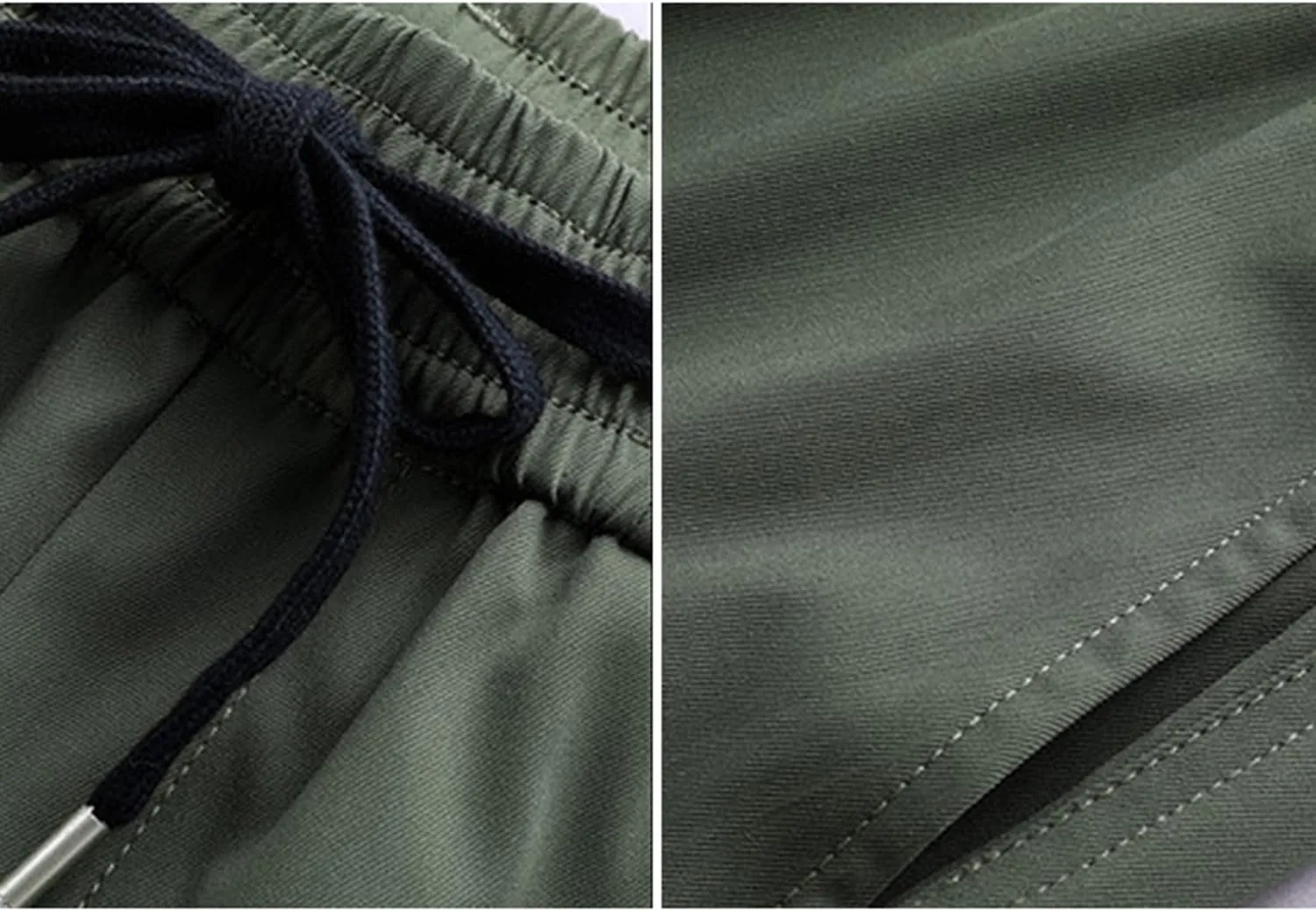 Men Slim Fit Cargo Techwear Pants