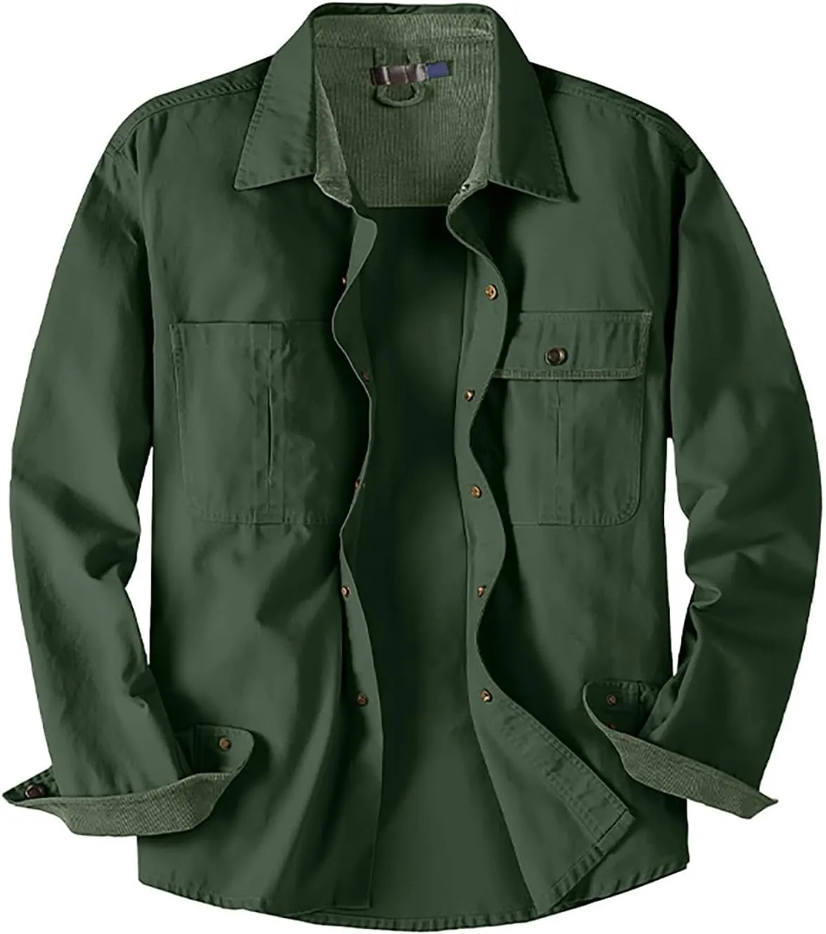 Mens 2023 Dress Shirts Long Sleeve Wrinkle-Resistant Casual Button Down Shirts Solid Formal Dress Shirts Business Top