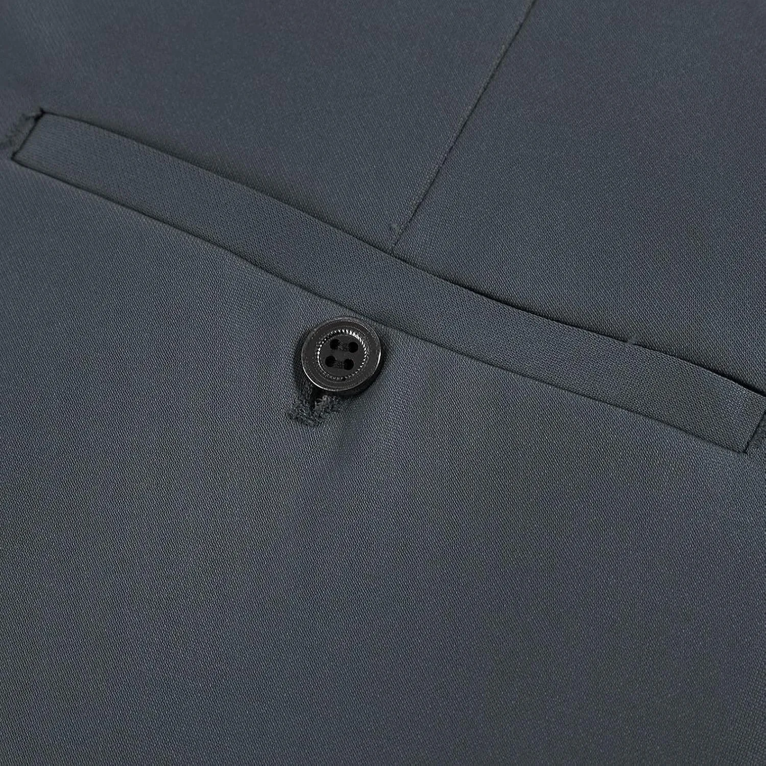 Men's Flat Front Dress Pants Straight Chino Pant Smart Business Stretch Suit Traveler Pant Slim Fit Khaki Trouser