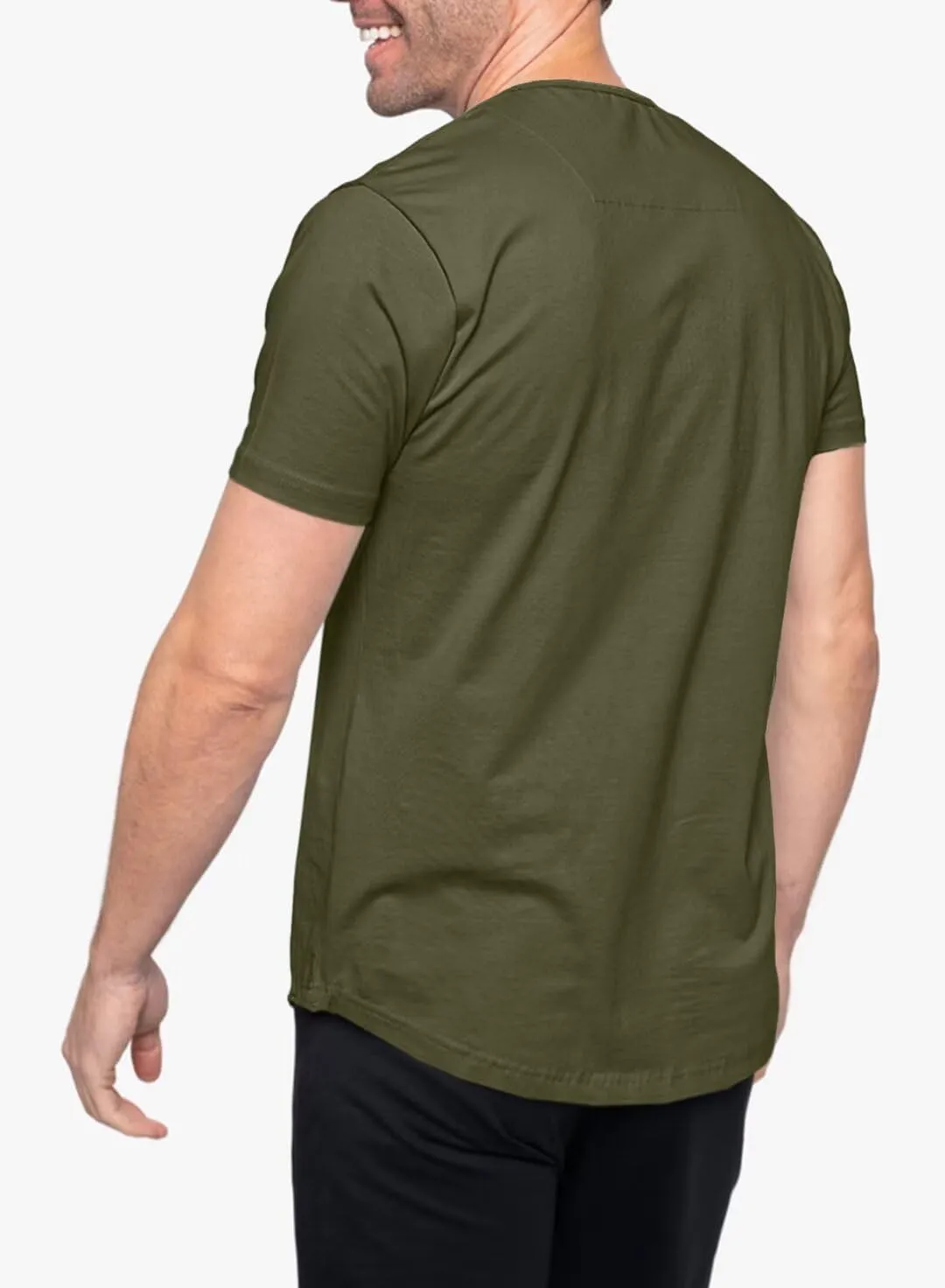 Mens Henley Shirts Short Sleeve Summer Casual V Neck Cotton Tee Shirts