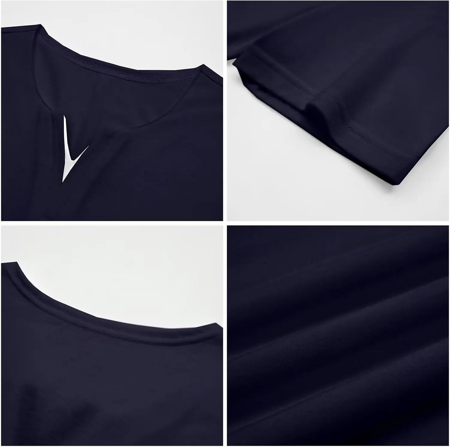 Mens Henley Shirts Short Sleeve Summer Casual V Neck Cotton Tee Shirts