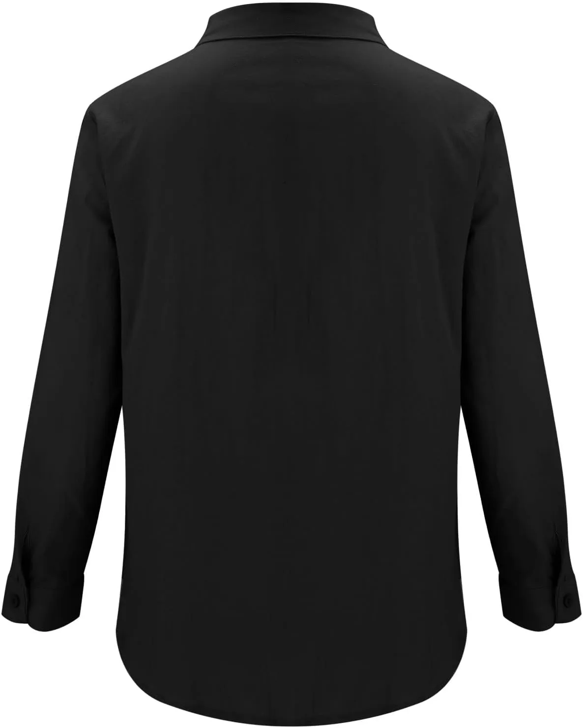 Men's Linen Shirts Slim Fit Long Sleeve Beach Hawaiian Shirts Business Casual Collared Button Down Work Shirts