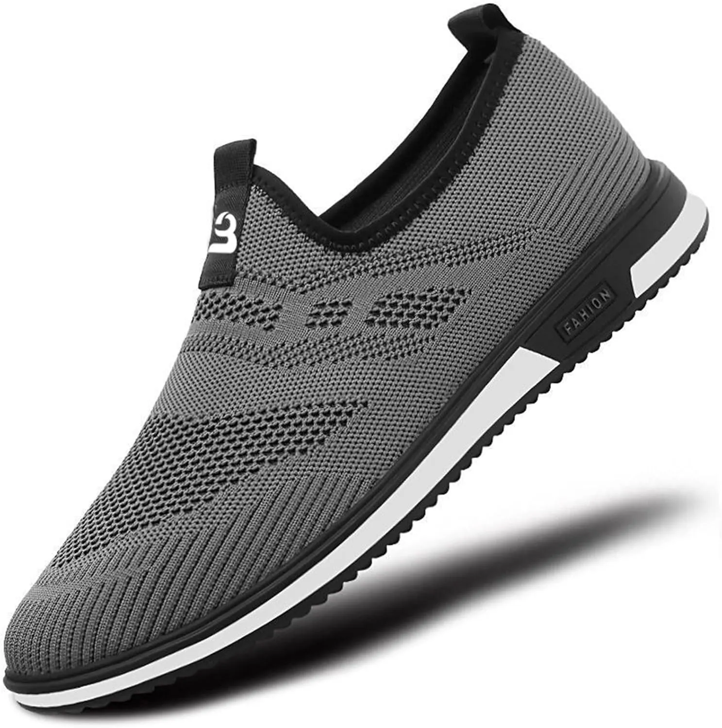 Mens Loafers & Slip-Ons Leisure Men's Shoes Breathable in Spring and Summer Casual Mesh Sports Shoes One Foot
