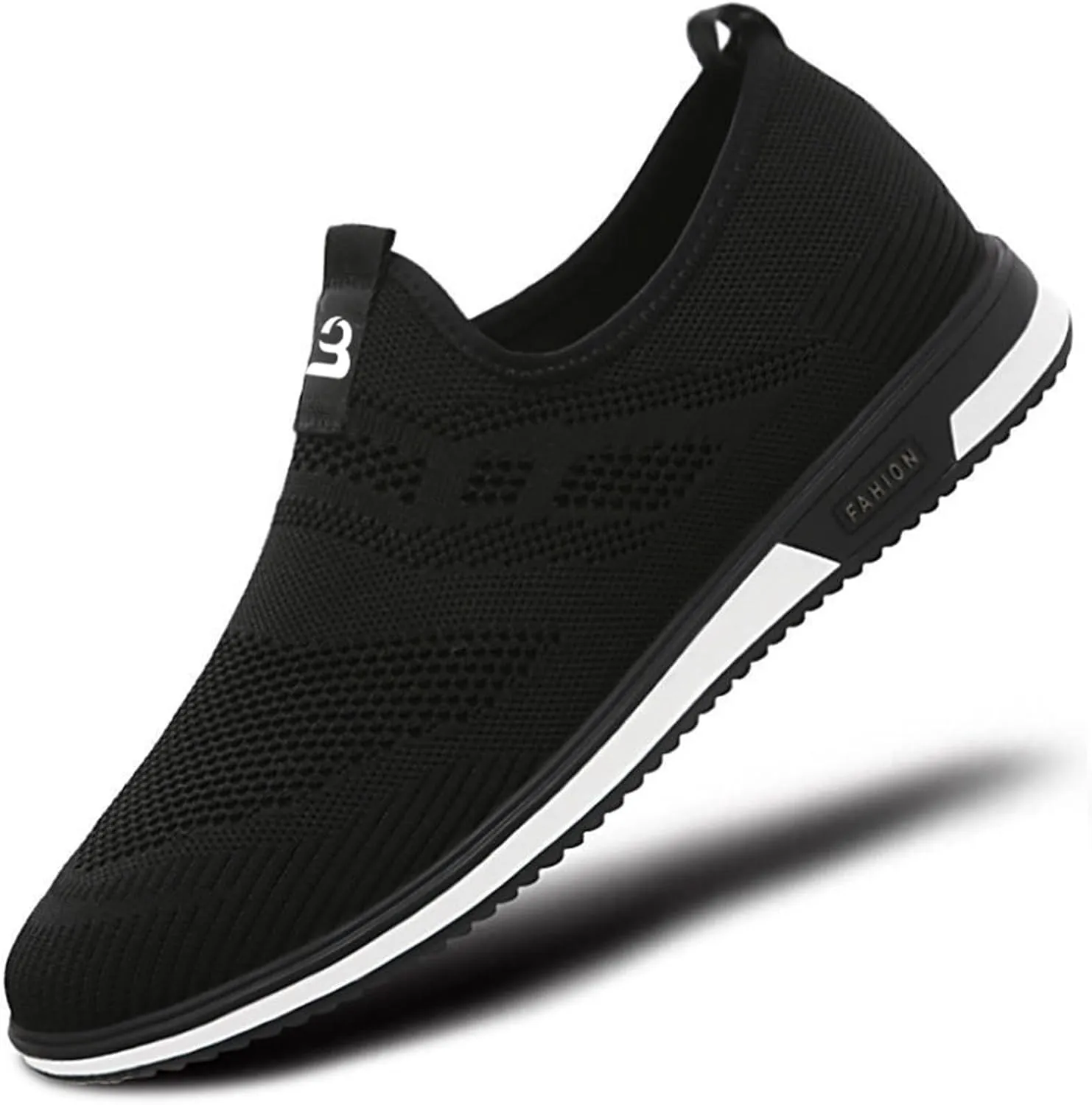 Mens Loafers & Slip-Ons Leisure Men's Shoes Breathable in Spring and Summer Casual Mesh Sports Shoes One Foot