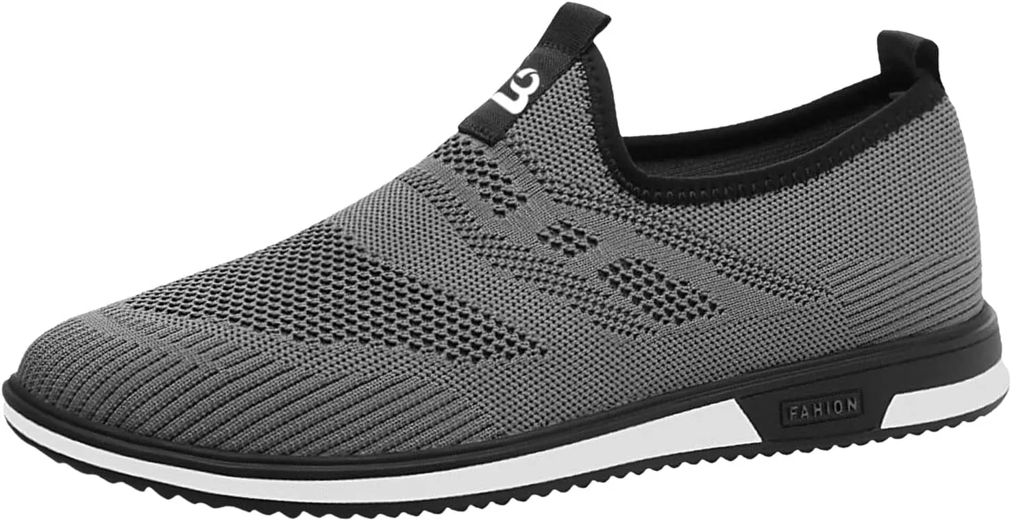 Mens Loafers & Slip-Ons Leisure Men's Shoes Breathable in Spring and Summer Casual Mesh Sports Shoes One Foot