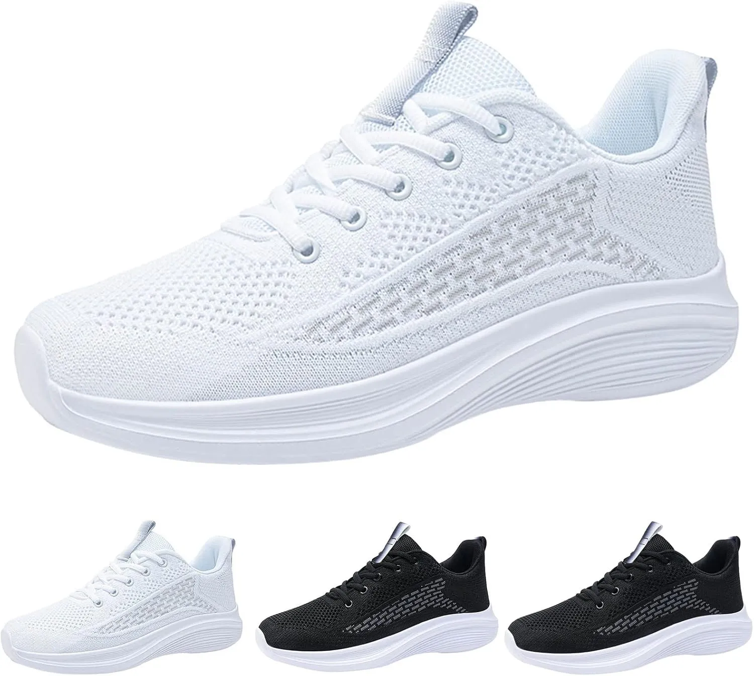 Mens Loafers & Slip-Ons Men Sneakers Fashion Summer New Pattern Mesh Breathable Comfortable Non Slip Lace Up