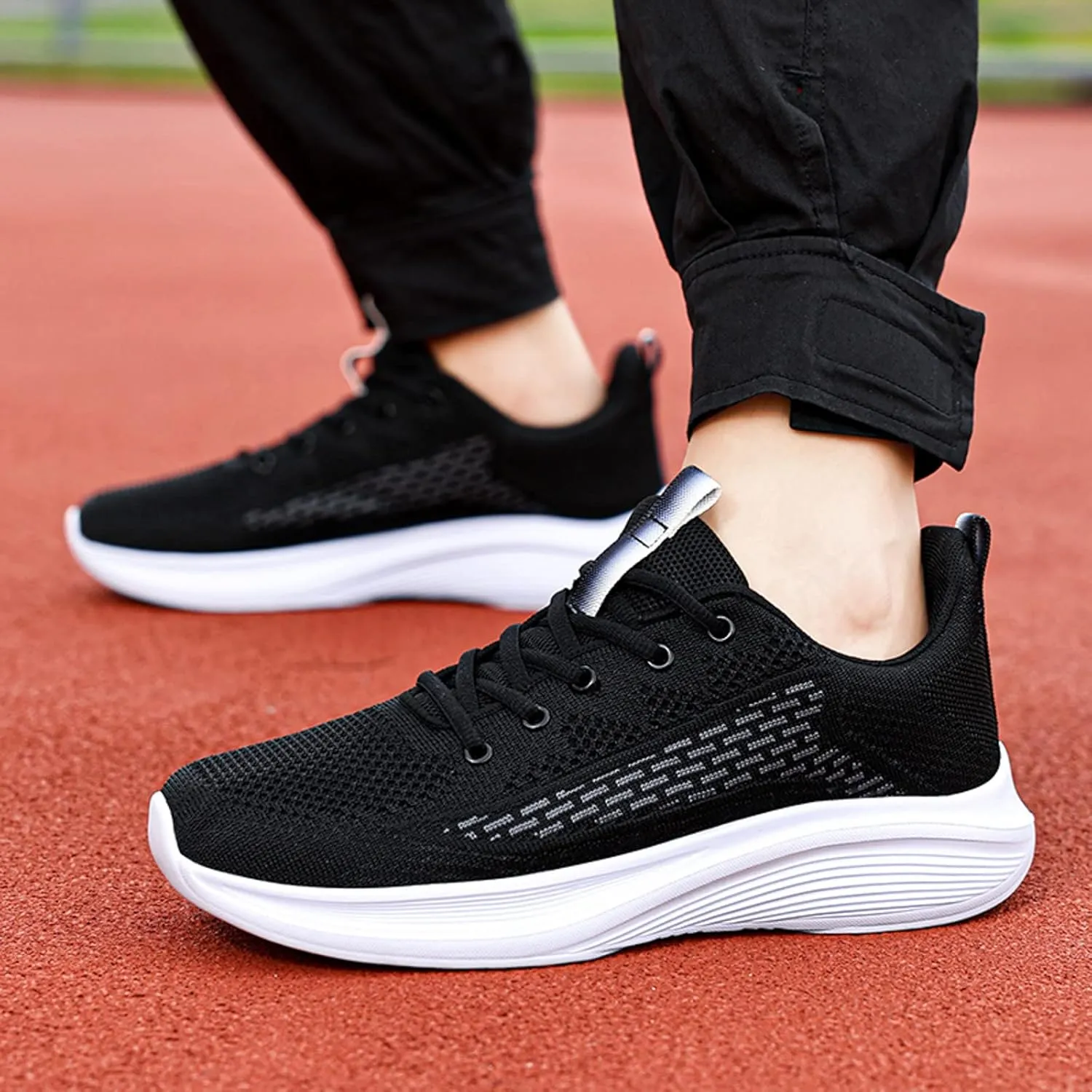 Mens Loafers & Slip-Ons Men Sneakers Fashion Summer New Pattern Mesh Breathable Comfortable Non Slip Lace Up