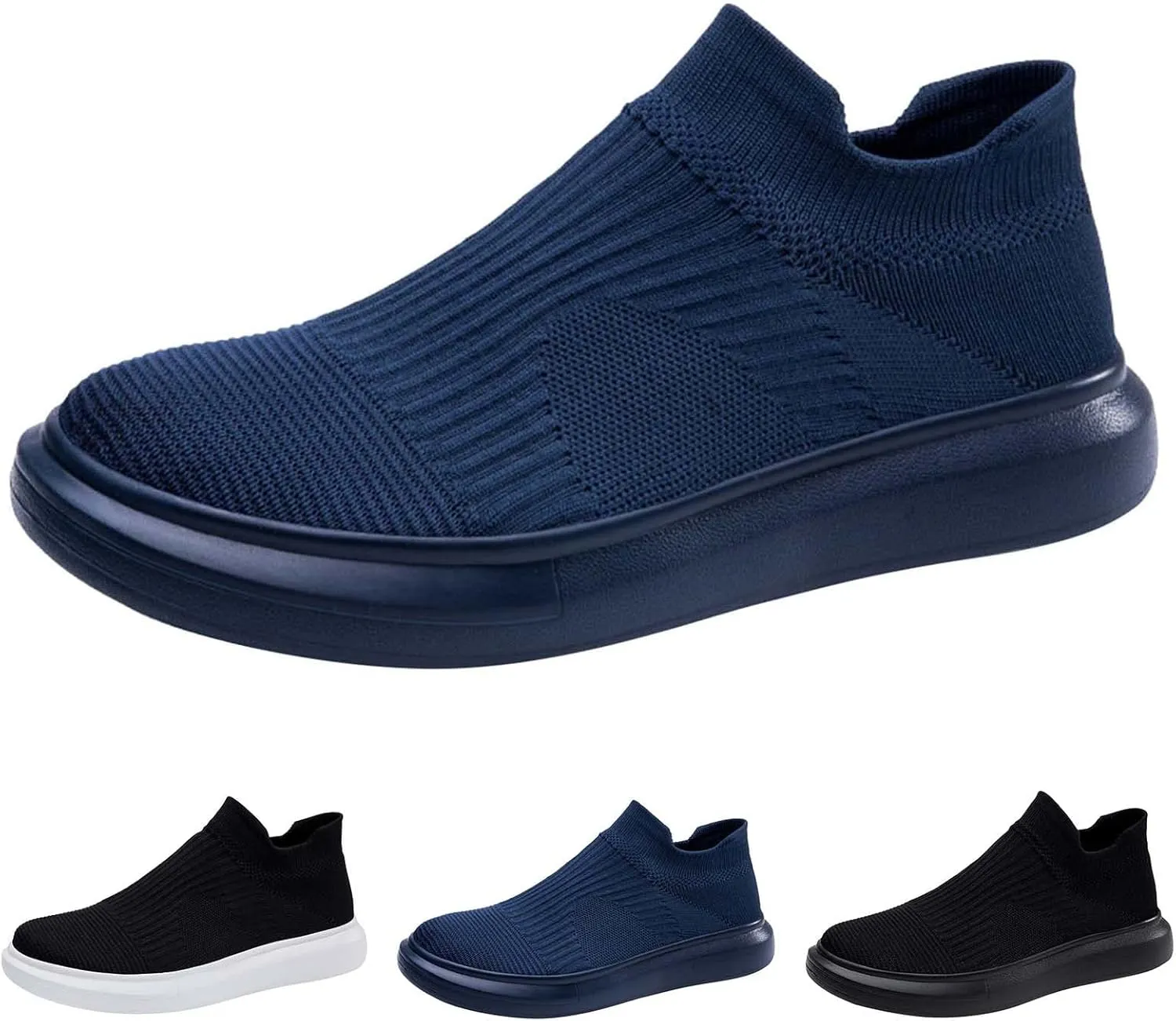 Mens Loafers & Slip-Ons Men Sports Shoes Couple Fashion Summer New Pattern Simple Solid Color Slip On Convenient