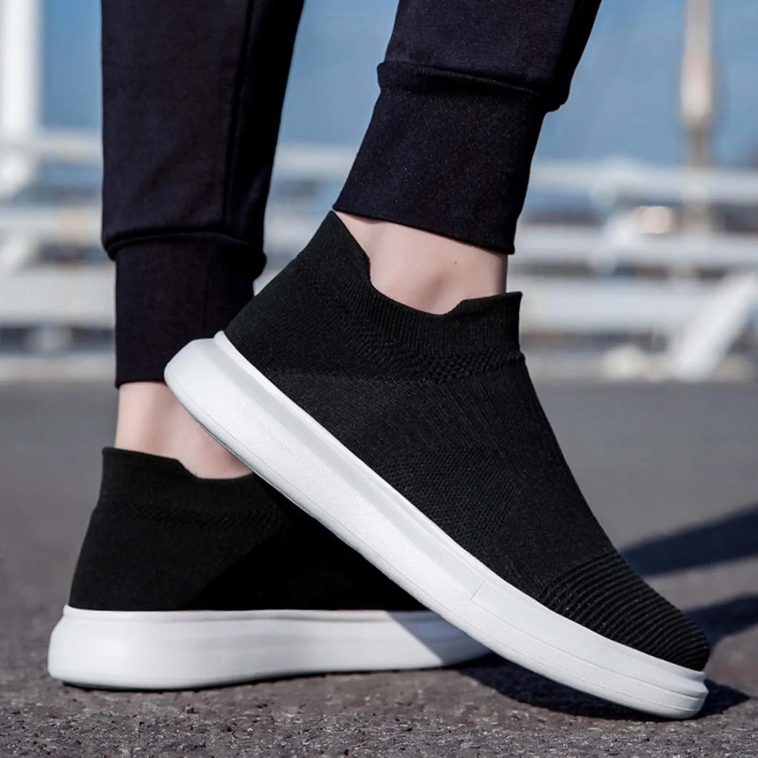 Mens Loafers & Slip-Ons Men Sports Shoes Couple Fashion Summer New Pattern Simple Solid Color Slip On Convenient