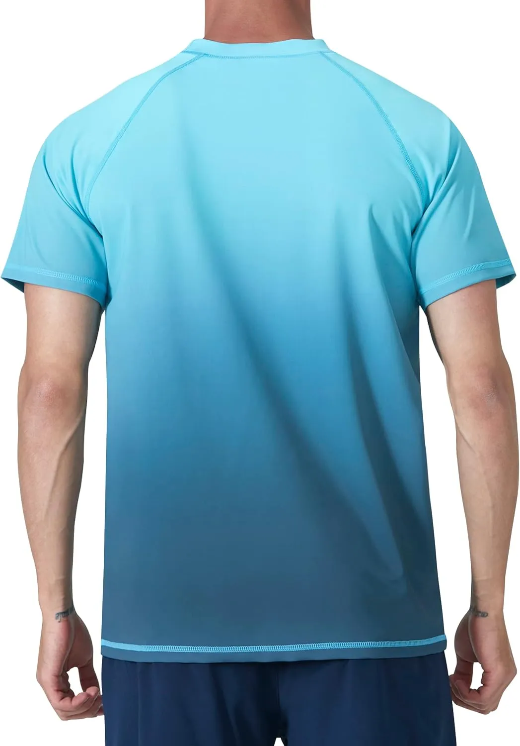 Men's Rash Guard Swim Shirts Summer UPF 50  UV Sun Protection Quick Dry Beach Fishing Water Shirts T Shirts for Men