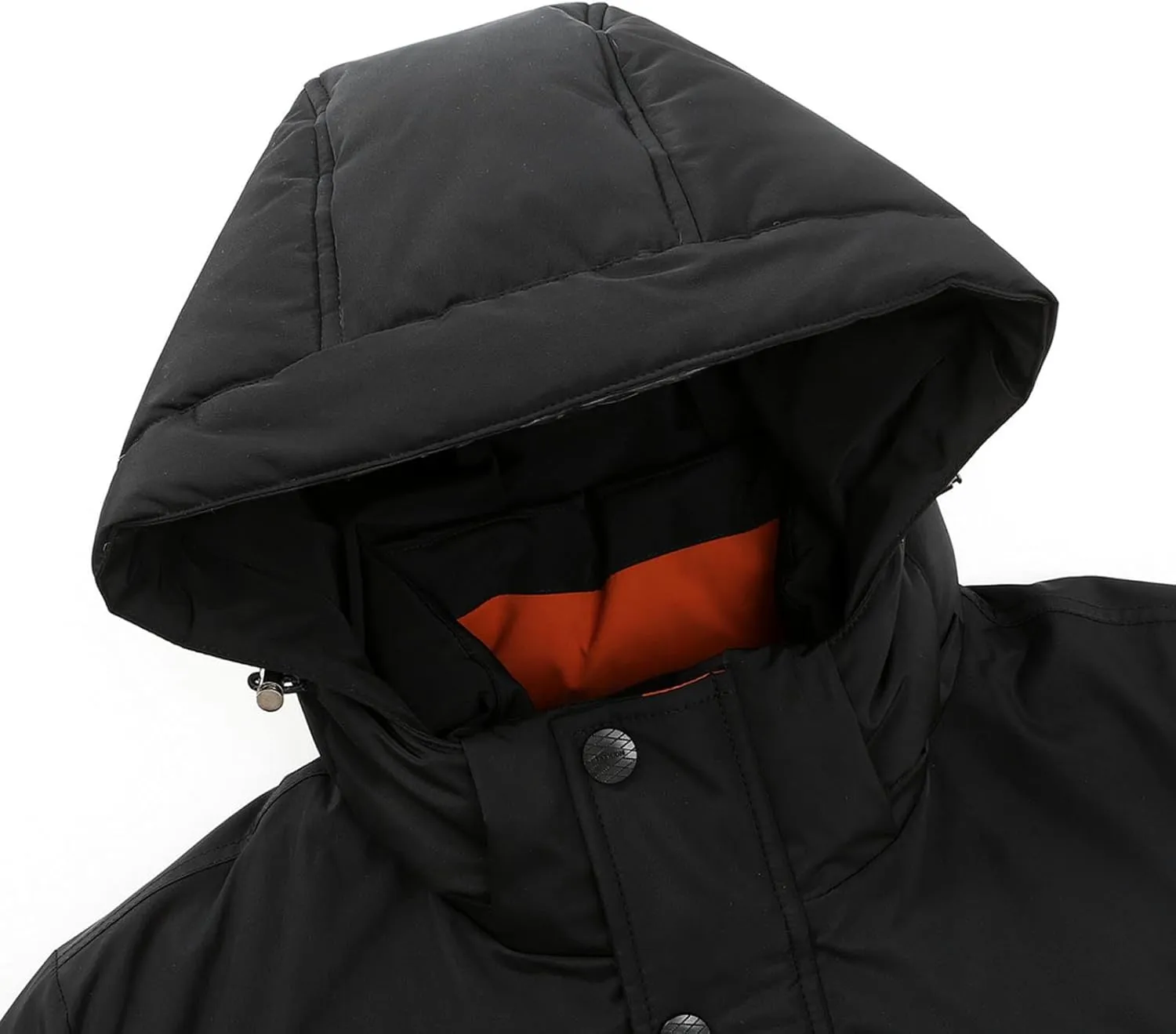 Men's Winter Coats Windproof Thicken Parkas Hooded Long Padded Cotton Coat Outdoor Mountain Ski Snow Warm Parka Jacket