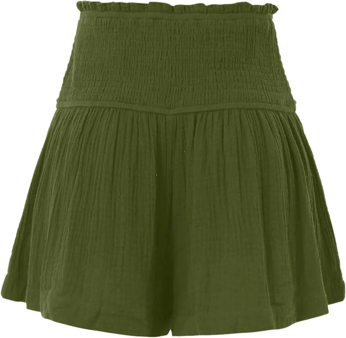 New Women's High Waisted Pleated Casual Shorts Running Shorts Women