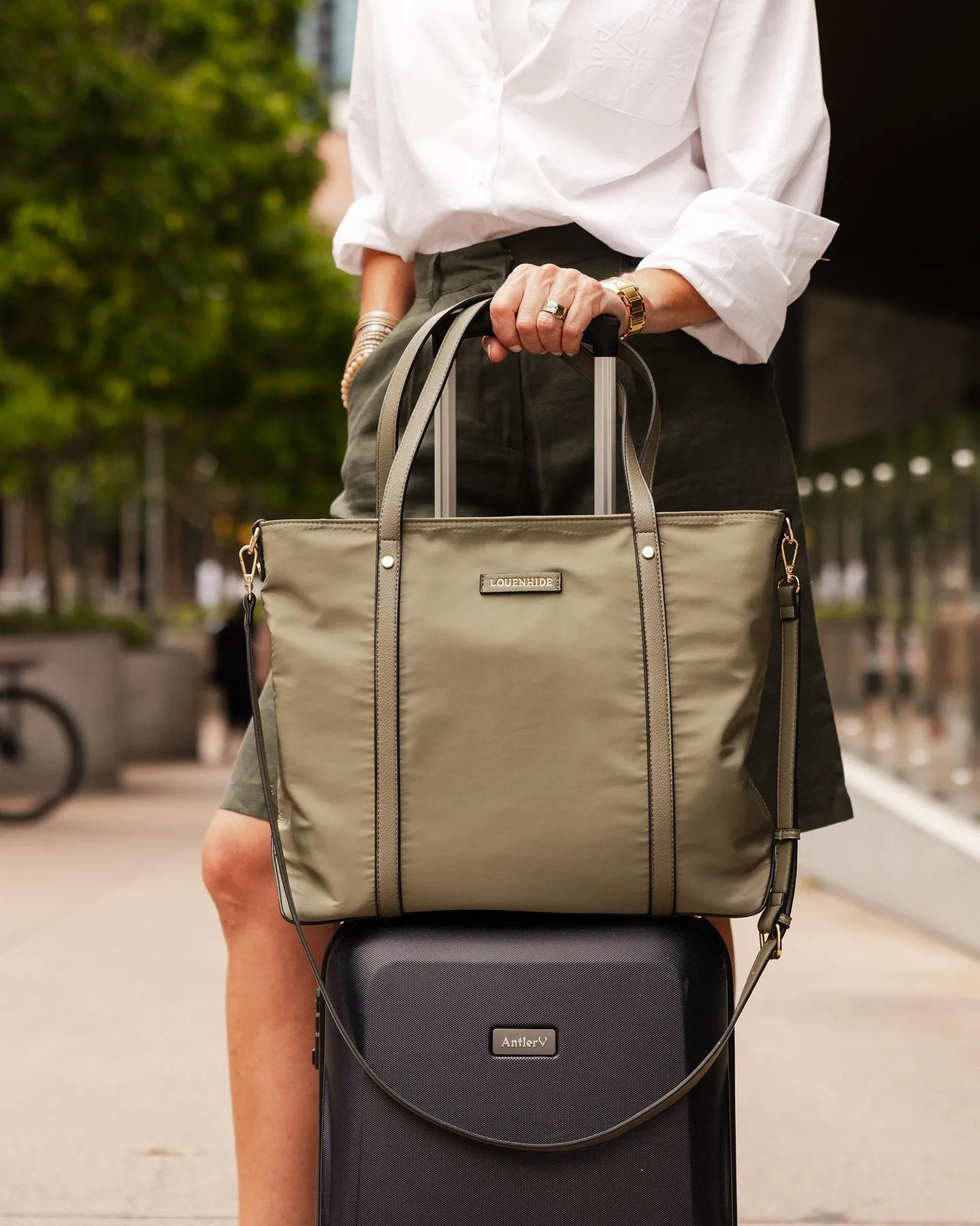 Nora Nylon Tote Bag