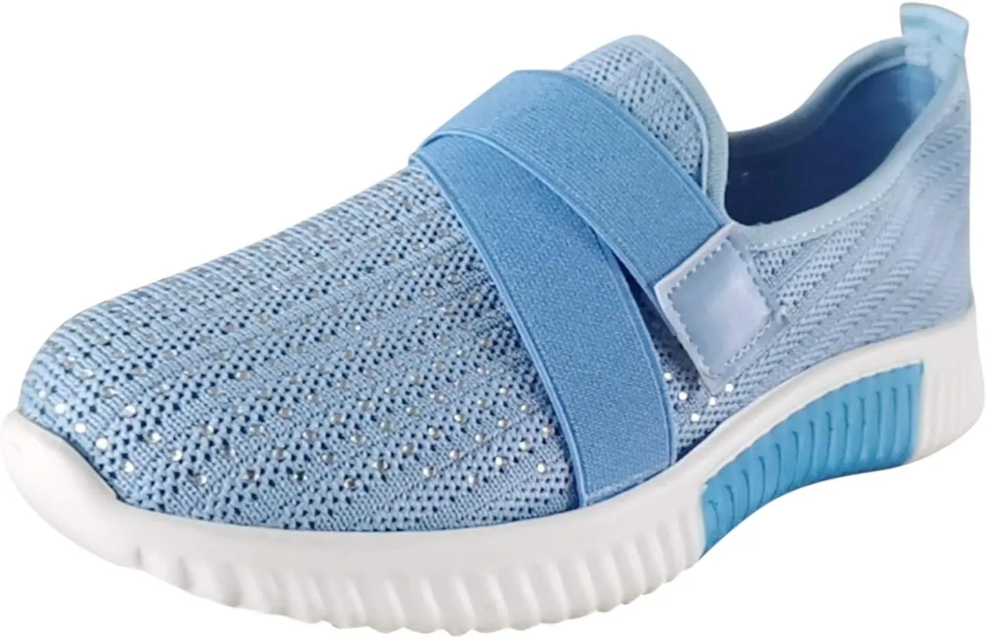 Orthopedic Shoes for Women Slip On Walking Shoes with Arch Support Breathable Lightweight Running Sneakers