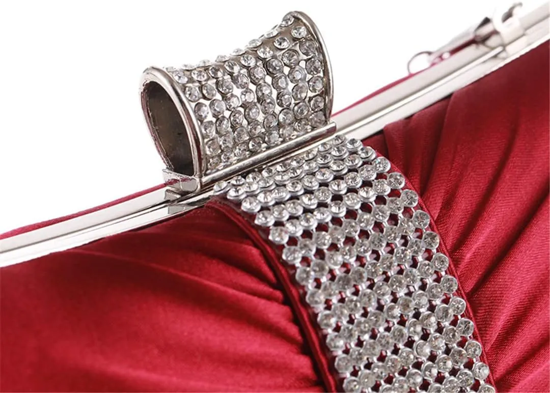 Party Chain Shoulder Bag Women Sequin Wedding Purse Lady Mini Handbag Evening Clutch Bag