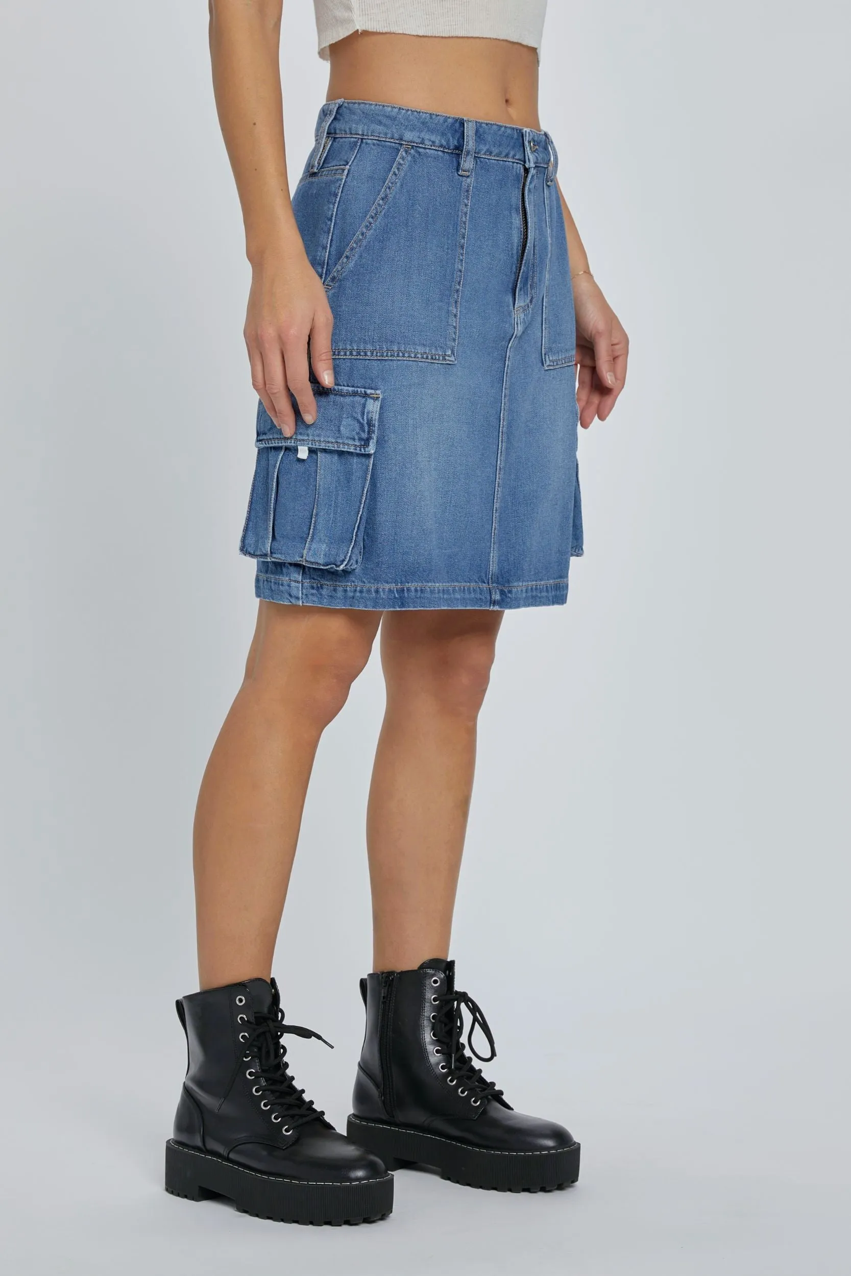 Peyton Cargo Skirt