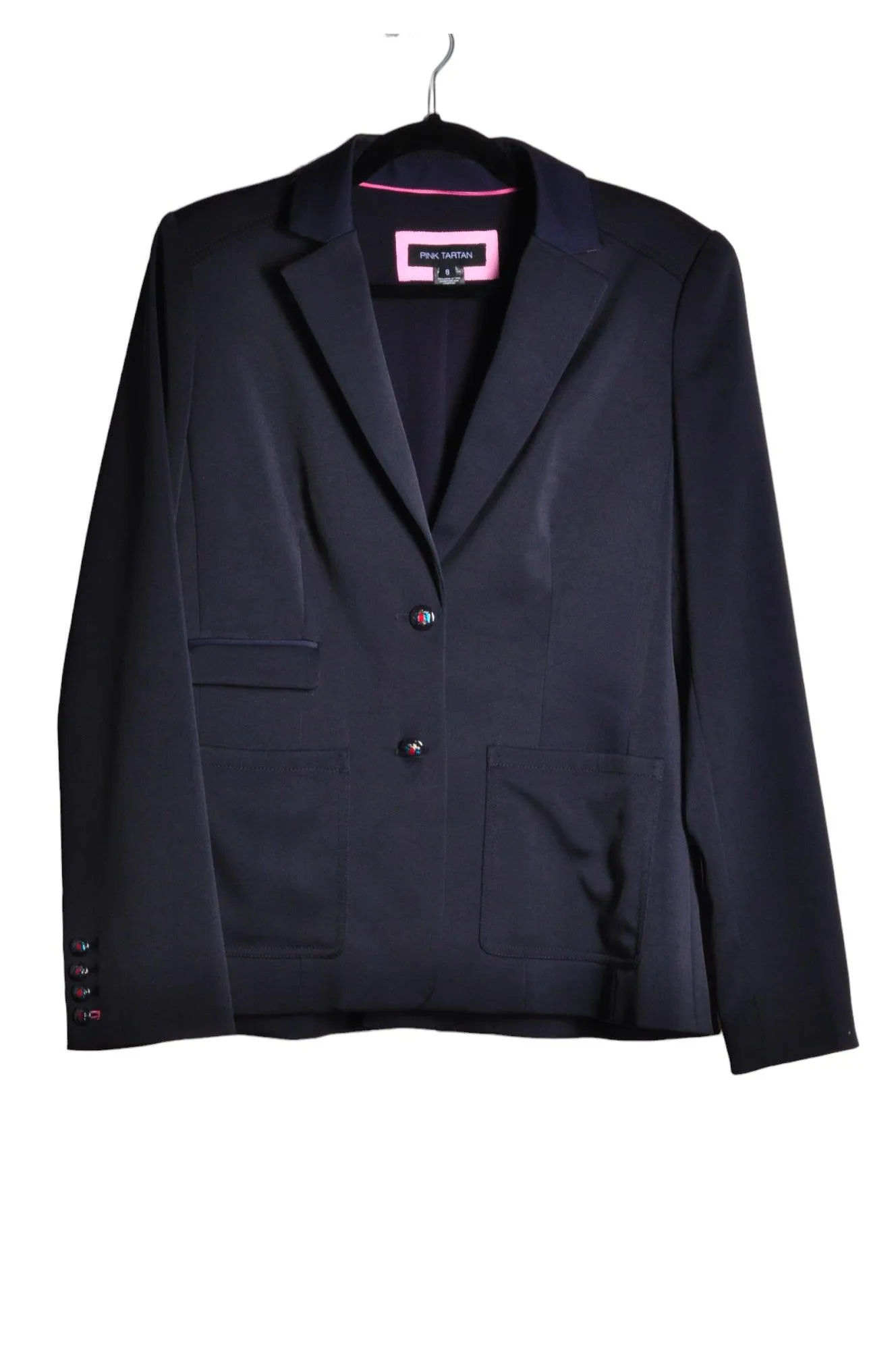 PINK TARTAN Blazers Regular fit in Blue - 8