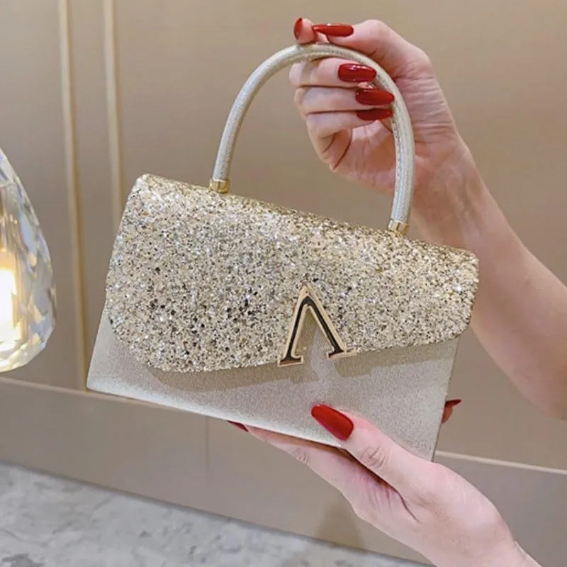 PU Leather Evening Bag Womens Versatile Clutch Purses