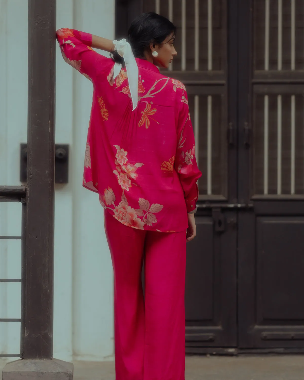 Rani Pink Printed Co-Ord Set