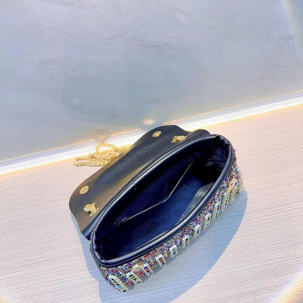Rhinestone Clutch Purses for Women Cross Body Purse Chain Shoulder Bags Sparkly Evening Bags for Cocktail Prom Party Wedding