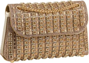 Rhinestone Clutch Purses for Women Cross Body Purse Chain Shoulder Bags Sparkly Evening Bags for Cocktail Prom Party Wedding