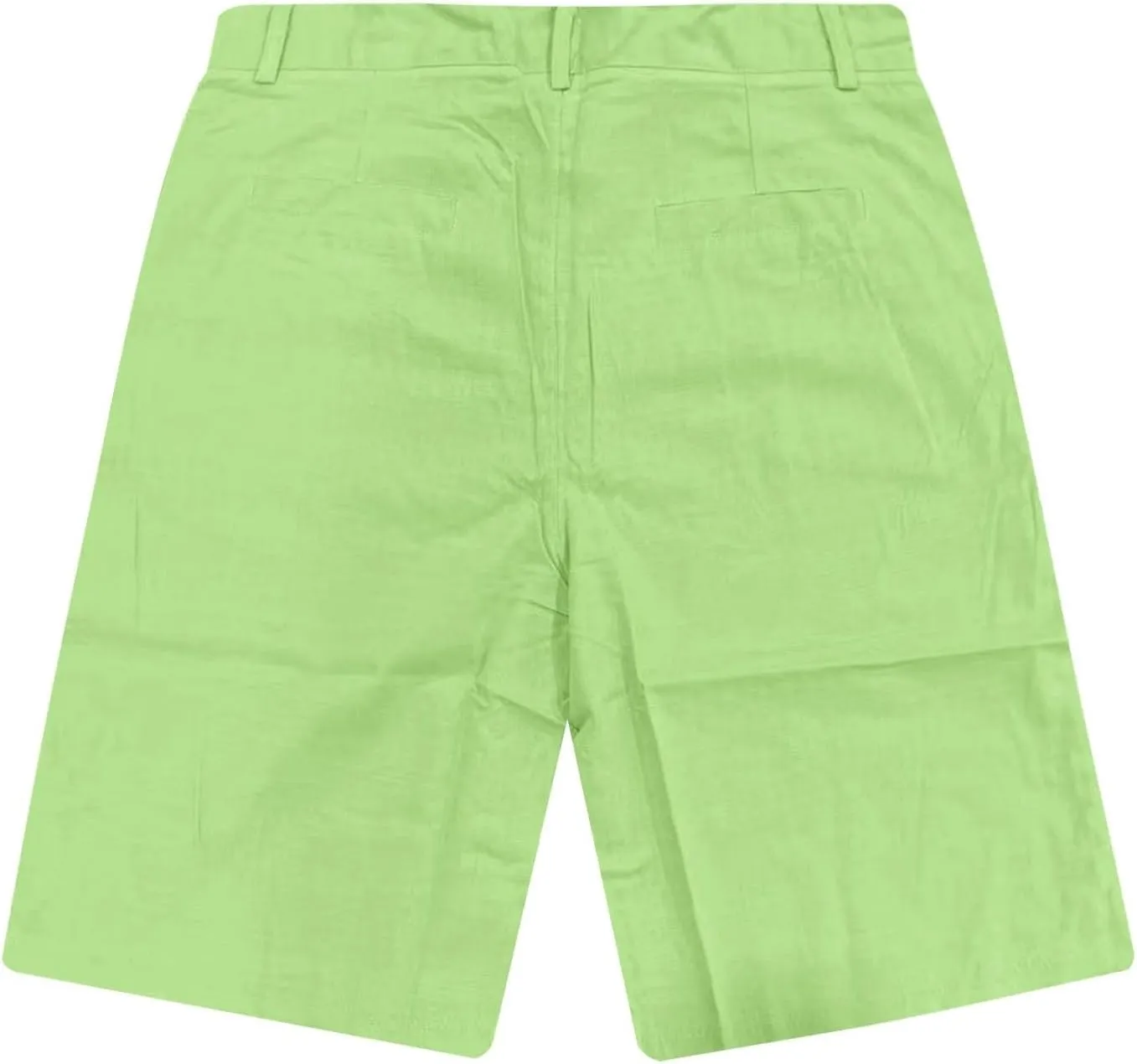 RTTUIOP Linen Shorts for Men Elastic Waist Shorts Casual Summer Beach Lightweight Cotton Linen Pants with Pockets