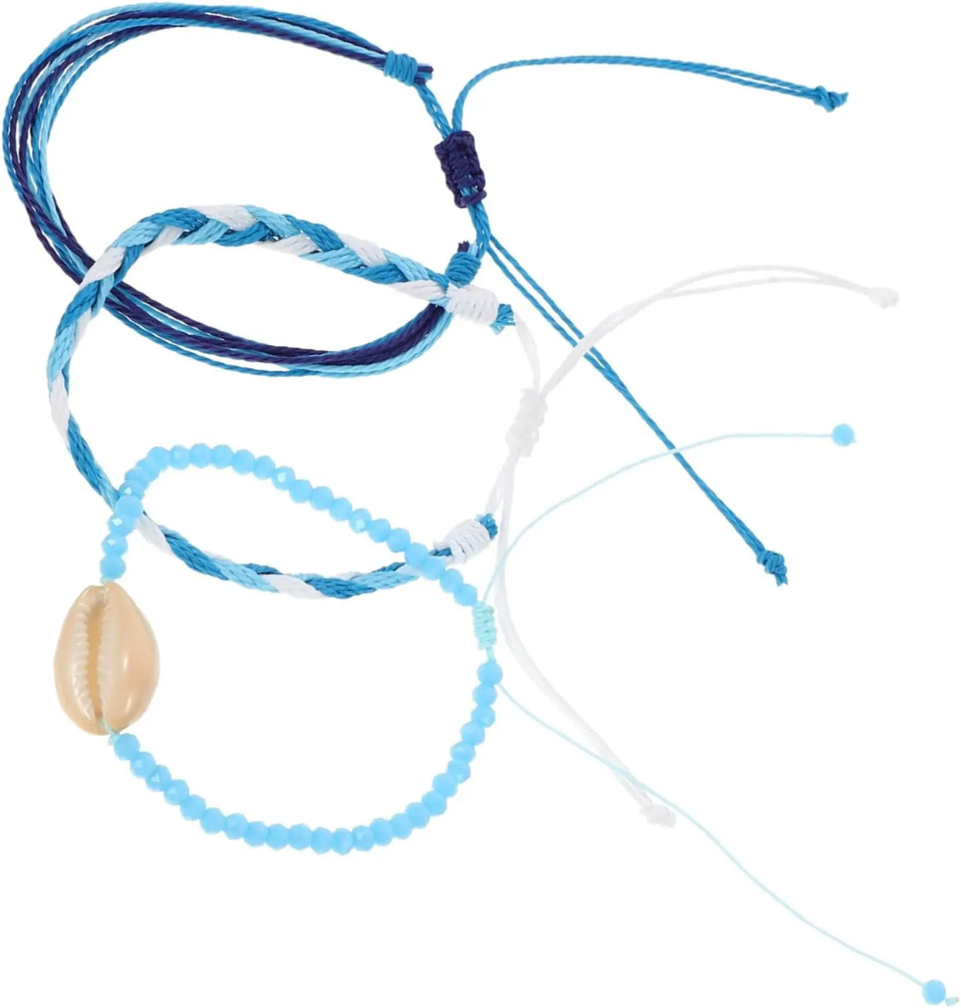 Shell Beaded Woven Bracelet for Women for Stackable Accessories and Daily Fashion for Teen
