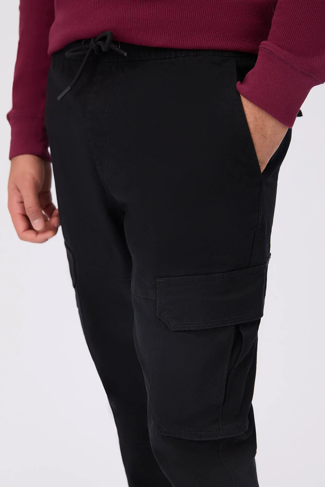 Slim Cargo Twill Jogger