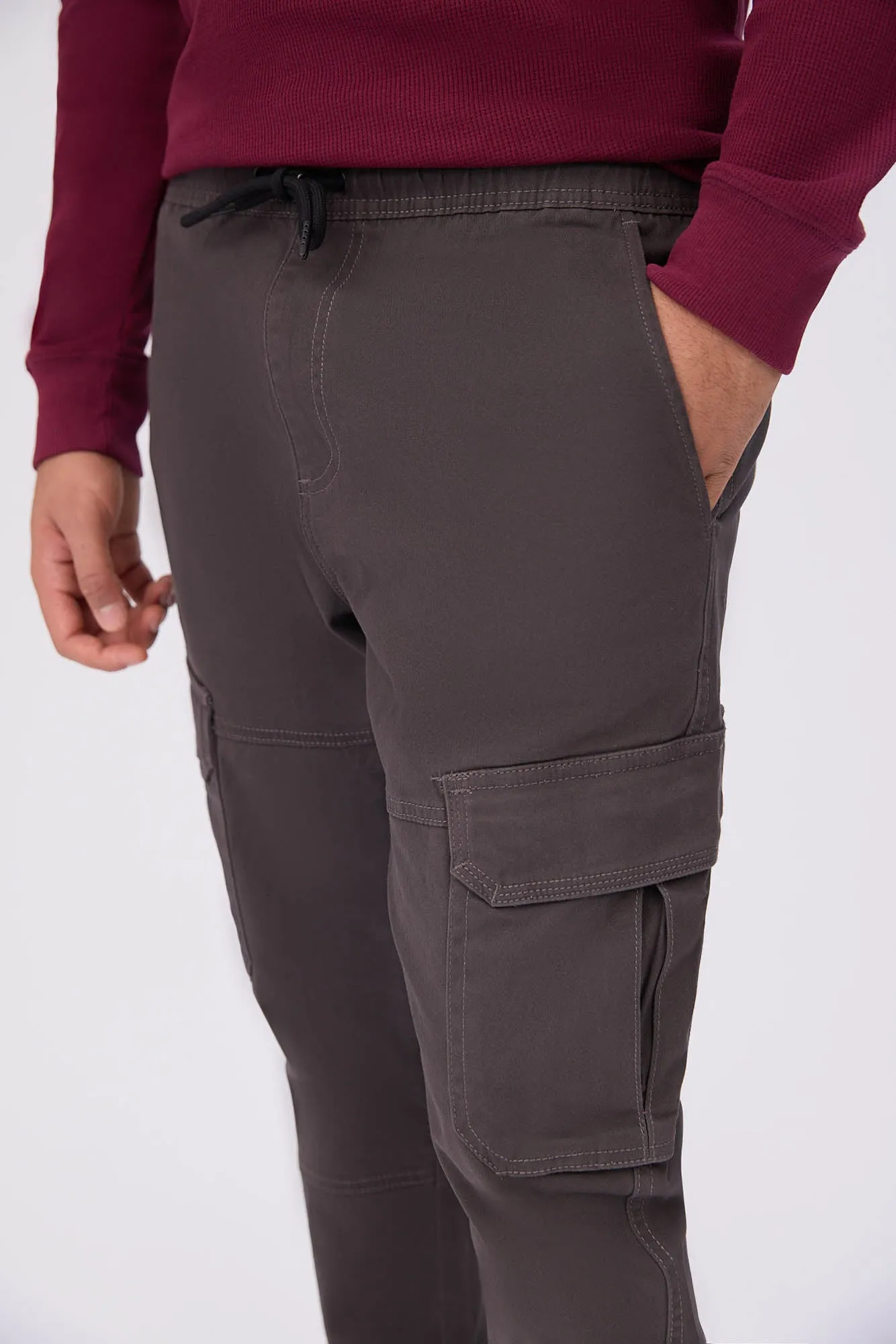 Slim Cargo Twill Jogger