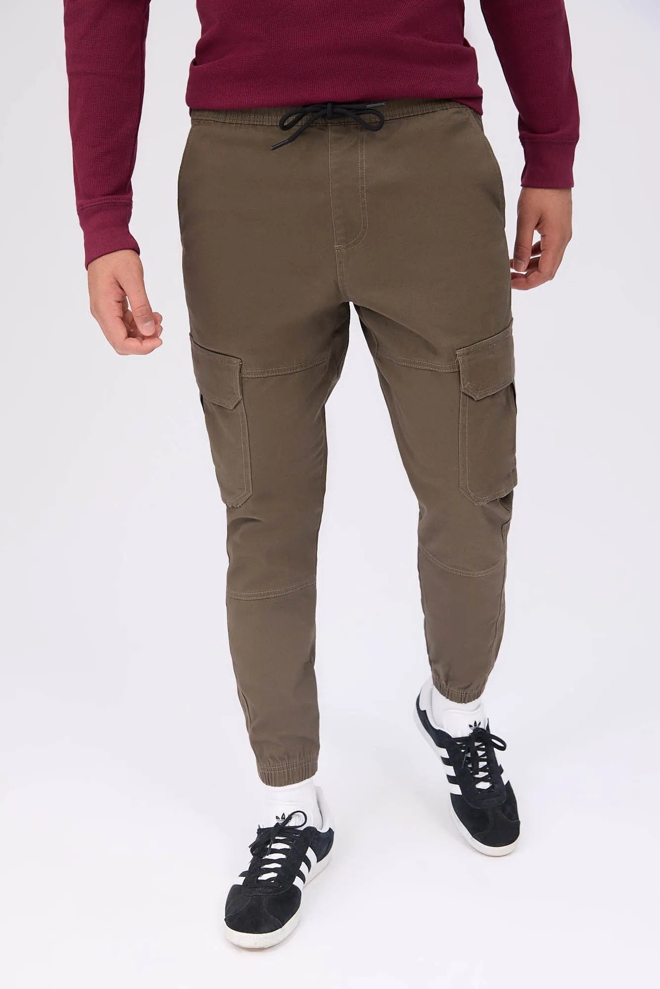 Slim Cargo Twill Jogger