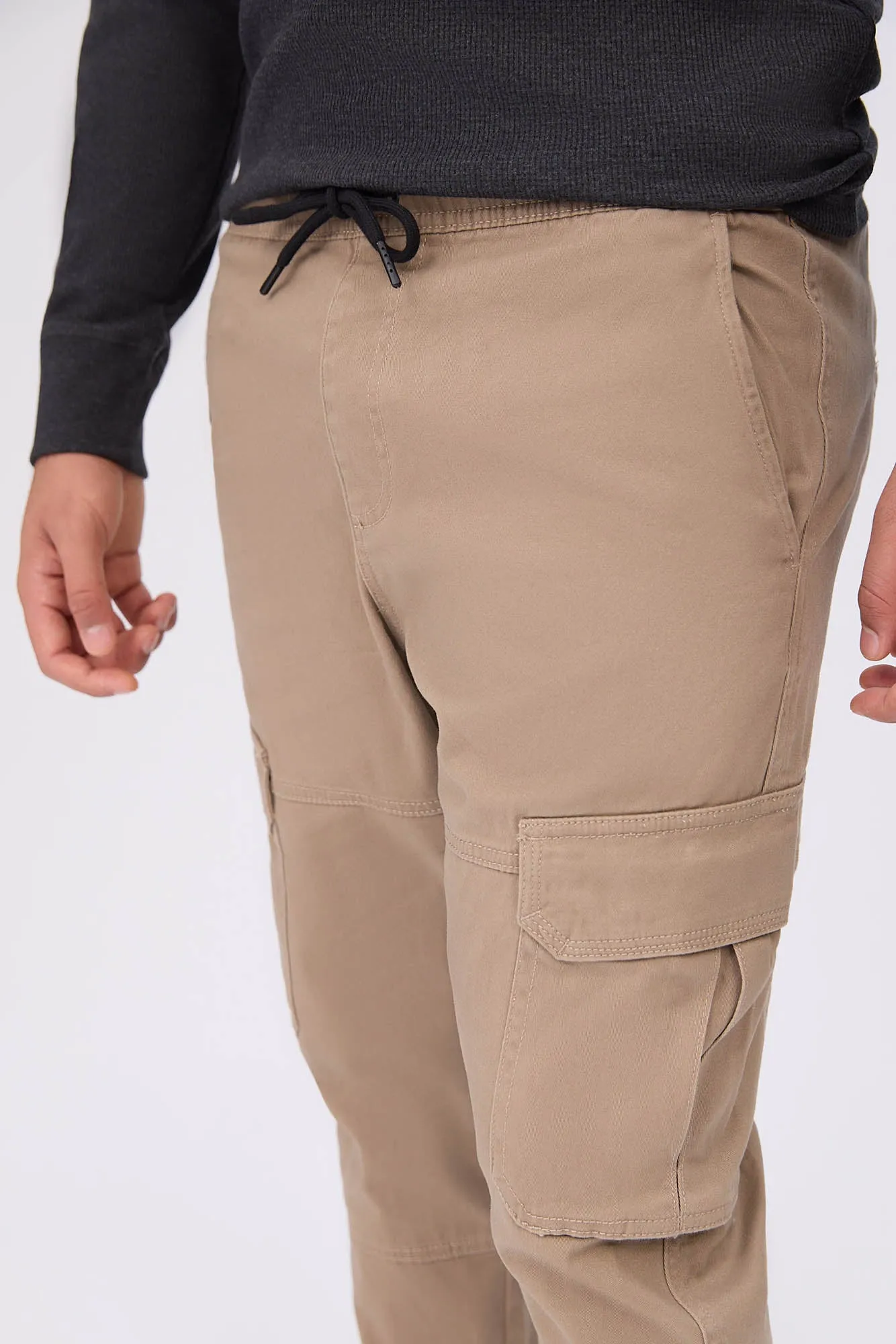 Slim Cargo Twill Jogger