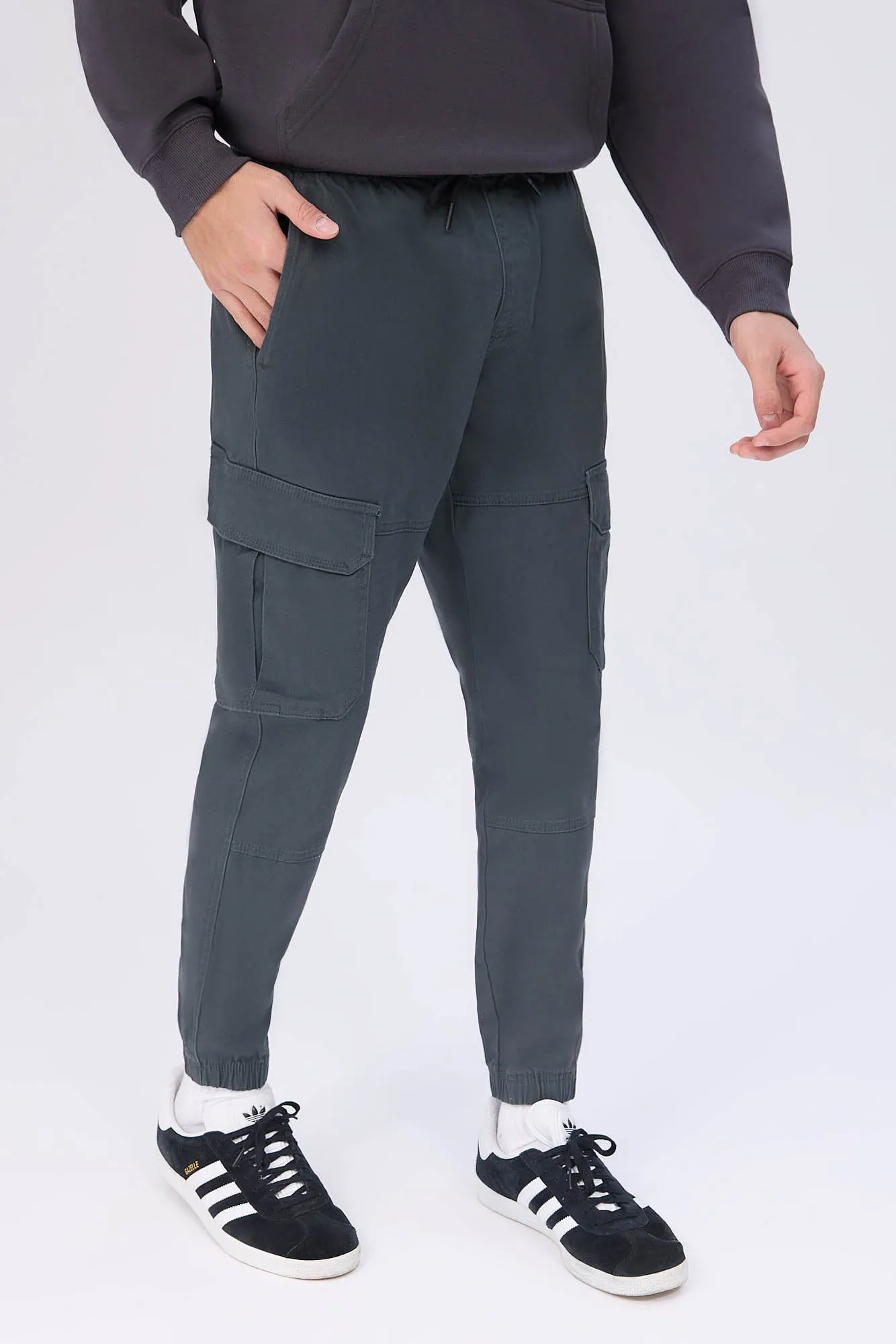 Slim Cargo Twill Jogger