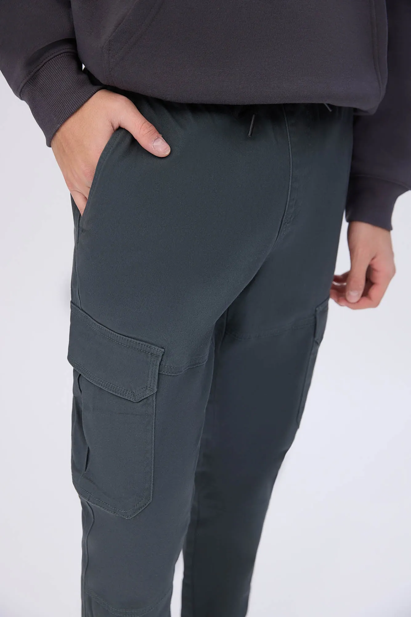 Slim Cargo Twill Jogger