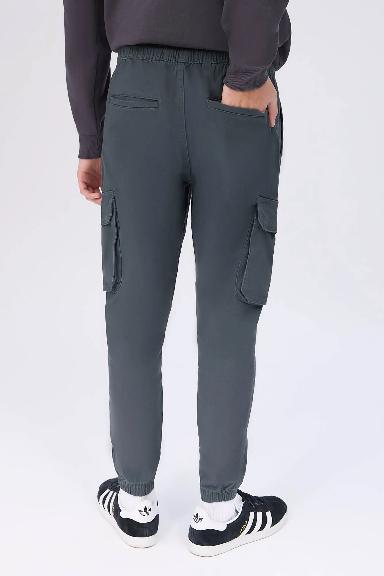 Slim Cargo Twill Jogger