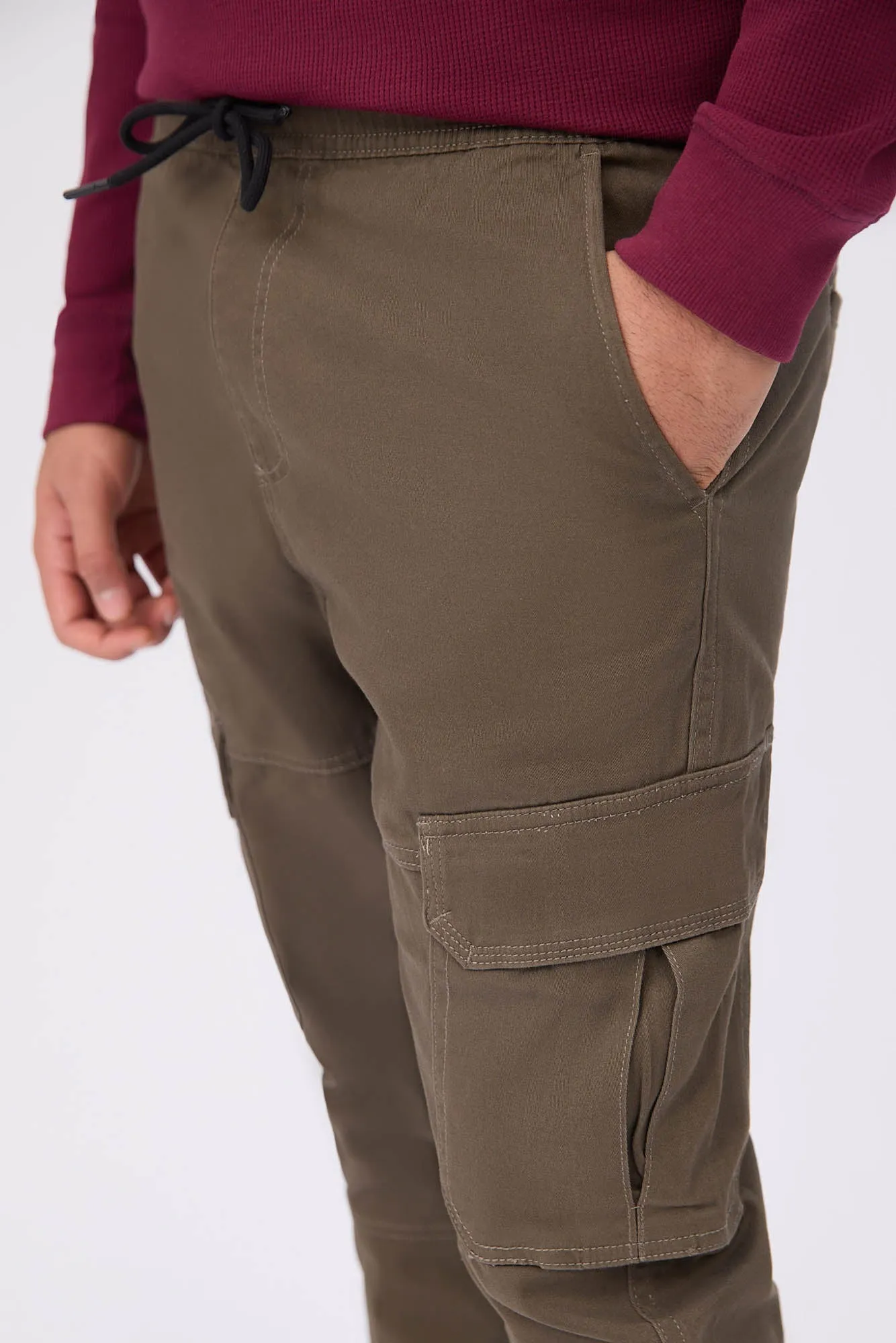 Slim Cargo Twill Jogger