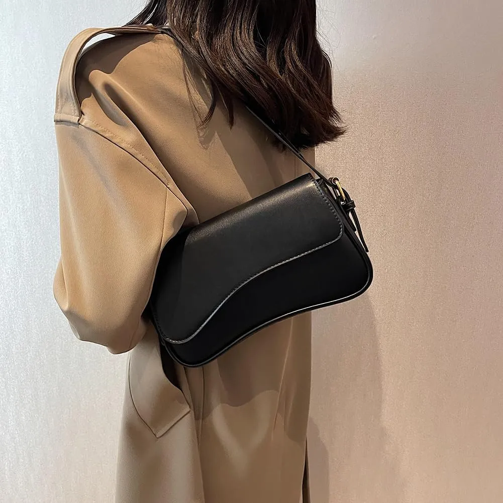 Small Shoulder Bag Y2K Purse for Women Crocodile Handbag Clutch Purse Classic Retro Crossbody Bag Satchel