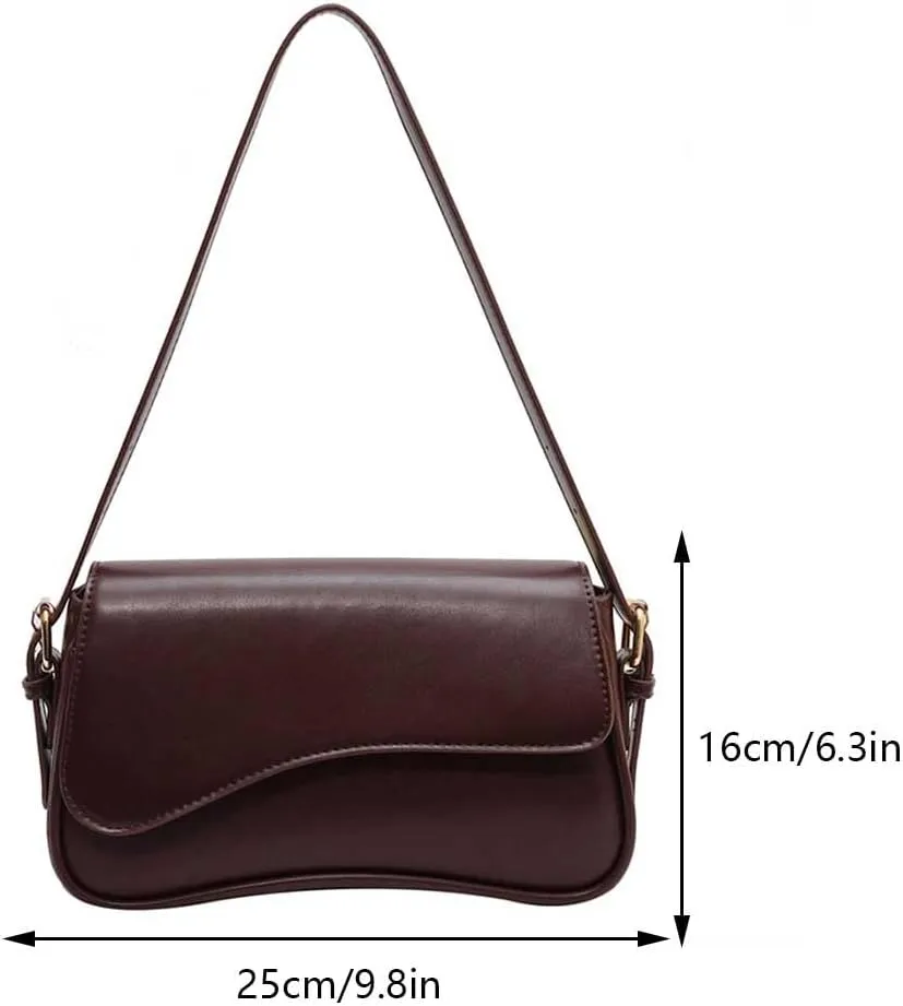 Small Shoulder Bag Y2K Purse for Women Crocodile Handbag Clutch Purse Classic Retro Crossbody Bag Satchel