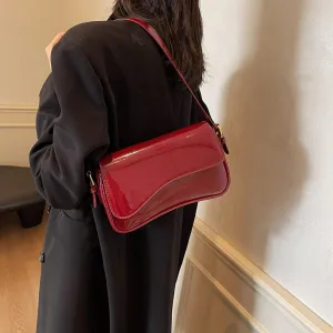 Small Shoulder Bag Y2K Purse for Women Crocodile Handbag Clutch Purse Classic Retro Crossbody Bag Satchel
