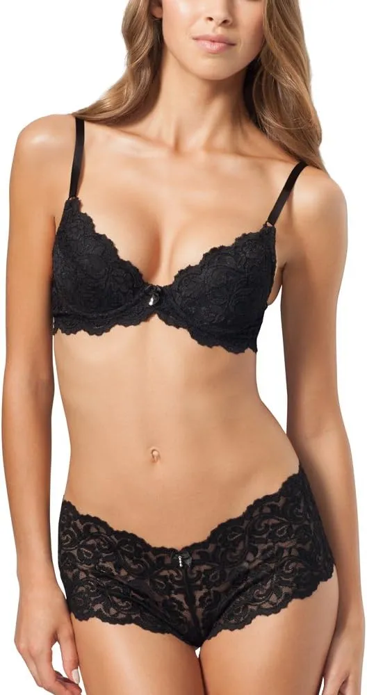 Smart & Sexy Women's Signature Lace Push Up Bra - Perfect for Seeking Effortless Style and Comfort