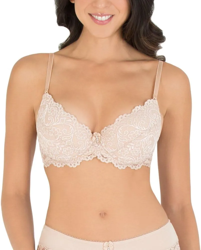 Smart & Sexy Women's Signature Lace Push Up Bra - Perfect for Seeking Effortless Style and Comfort