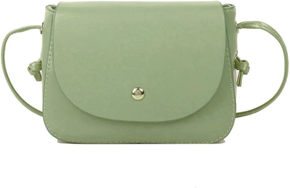 Square Crossbody Shoulder Bag Flap Clutch Bag Retro Satchel Handbag for Girls Casual Satchel Bag