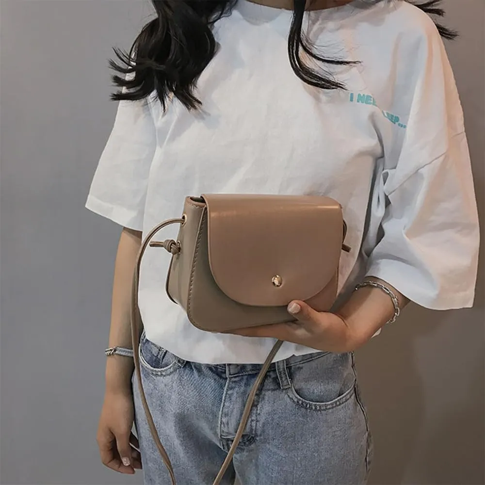 Square Crossbody Shoulder Bag Flap Clutch Bag Retro Satchel Handbag for Girls Casual Satchel Bag