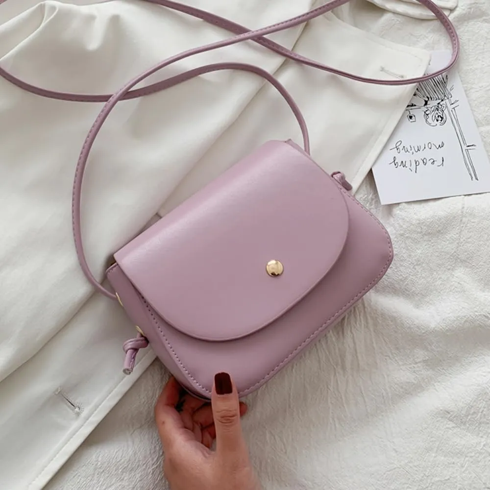 Square Crossbody Shoulder Bag Flap Clutch Bag Retro Satchel Handbag for Girls Casual Satchel Bag